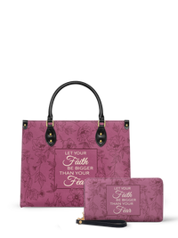 Flourish Leather Handbag Deal