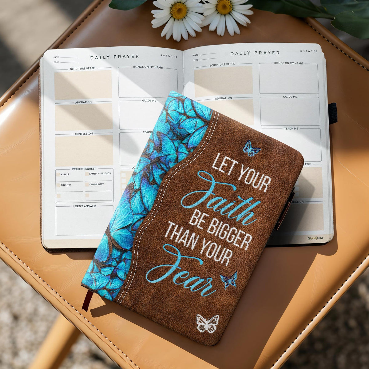 Light Leather Prayer Journal