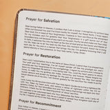 Light Leather Prayer Journal