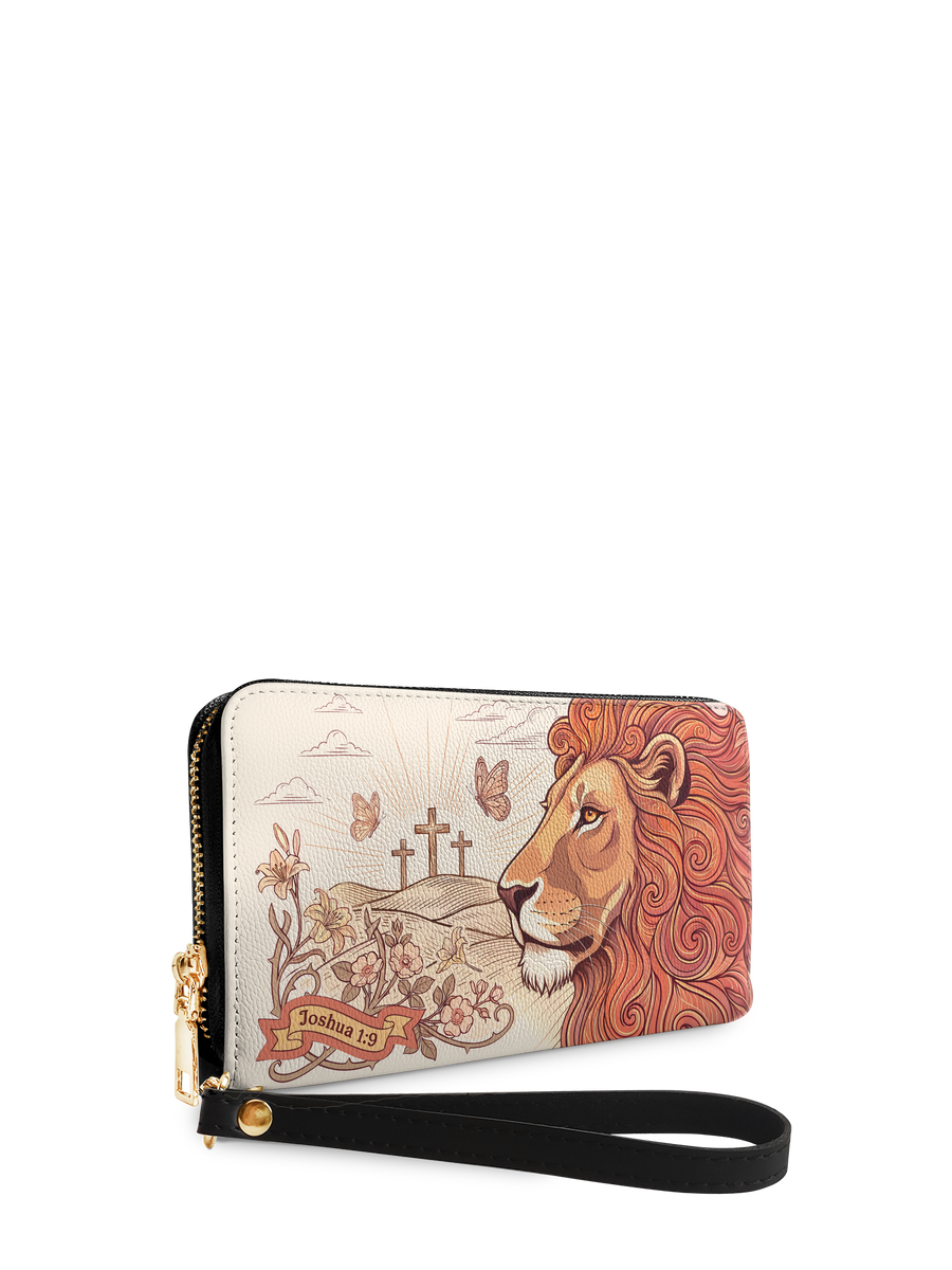 Lion of Judah - Joshua 1:9 Wallet Pre-order