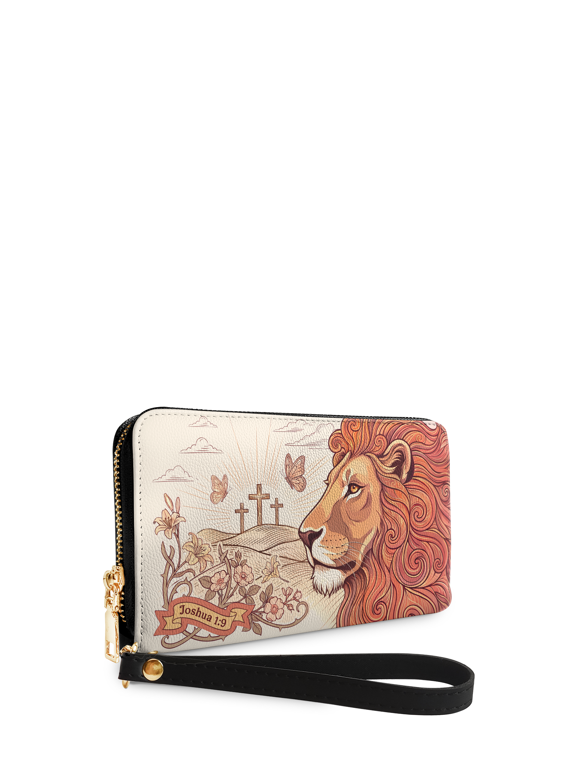 Lion of Judah - Joshua 1:9 Wallet