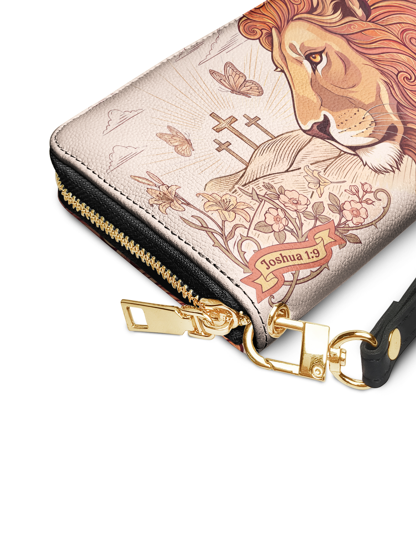 Lion of Judah - Joshua 1:9 Wallet
