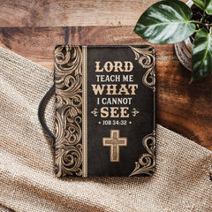Wisdom - Job 34:32 Bible Cover