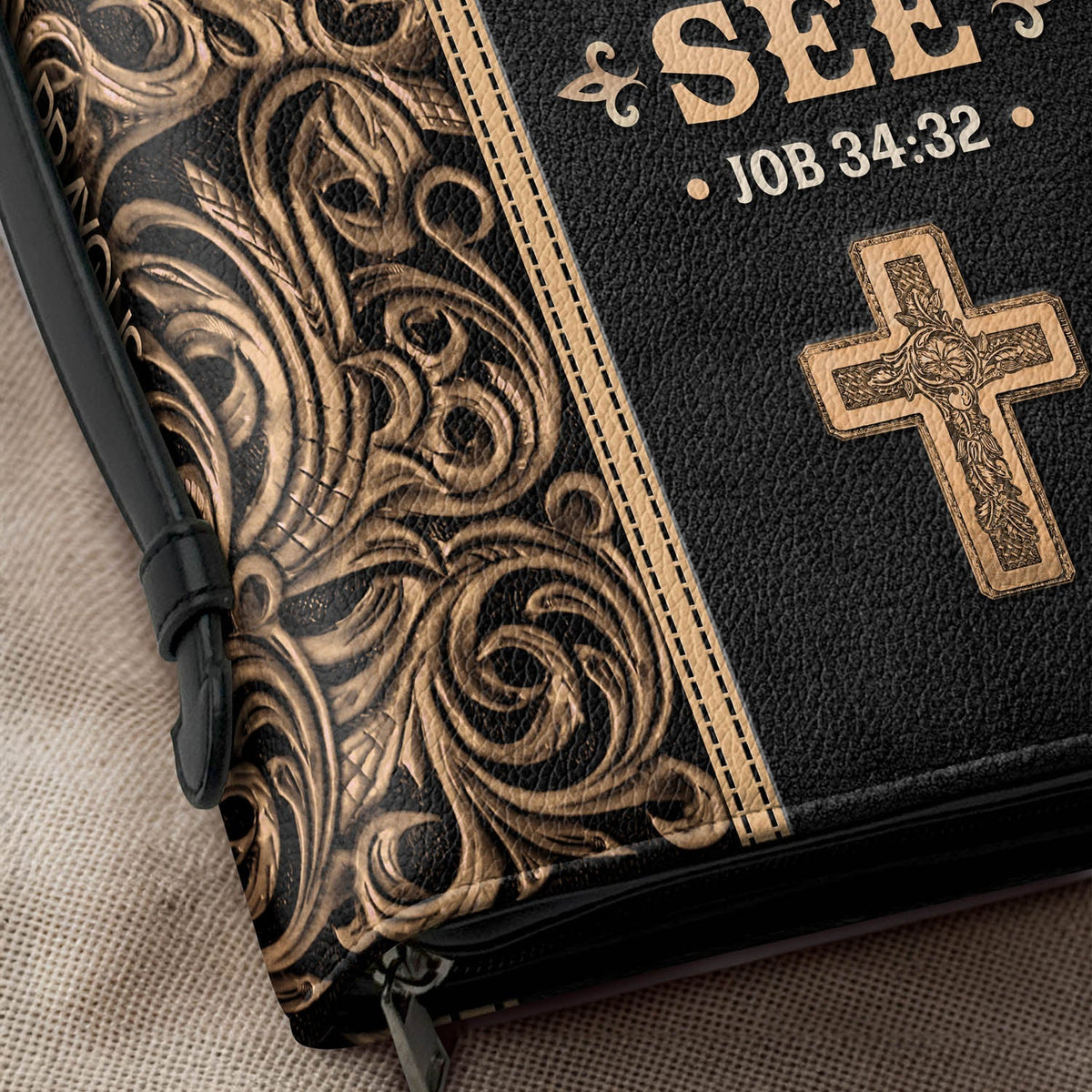 Wisdom - Job 34:32 Bible Cover