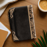 Wisdom - Job 34:32 Leather Prayer Journal