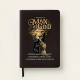 Righteous - 1 Timothy 6:11 Leather Prayer Journal