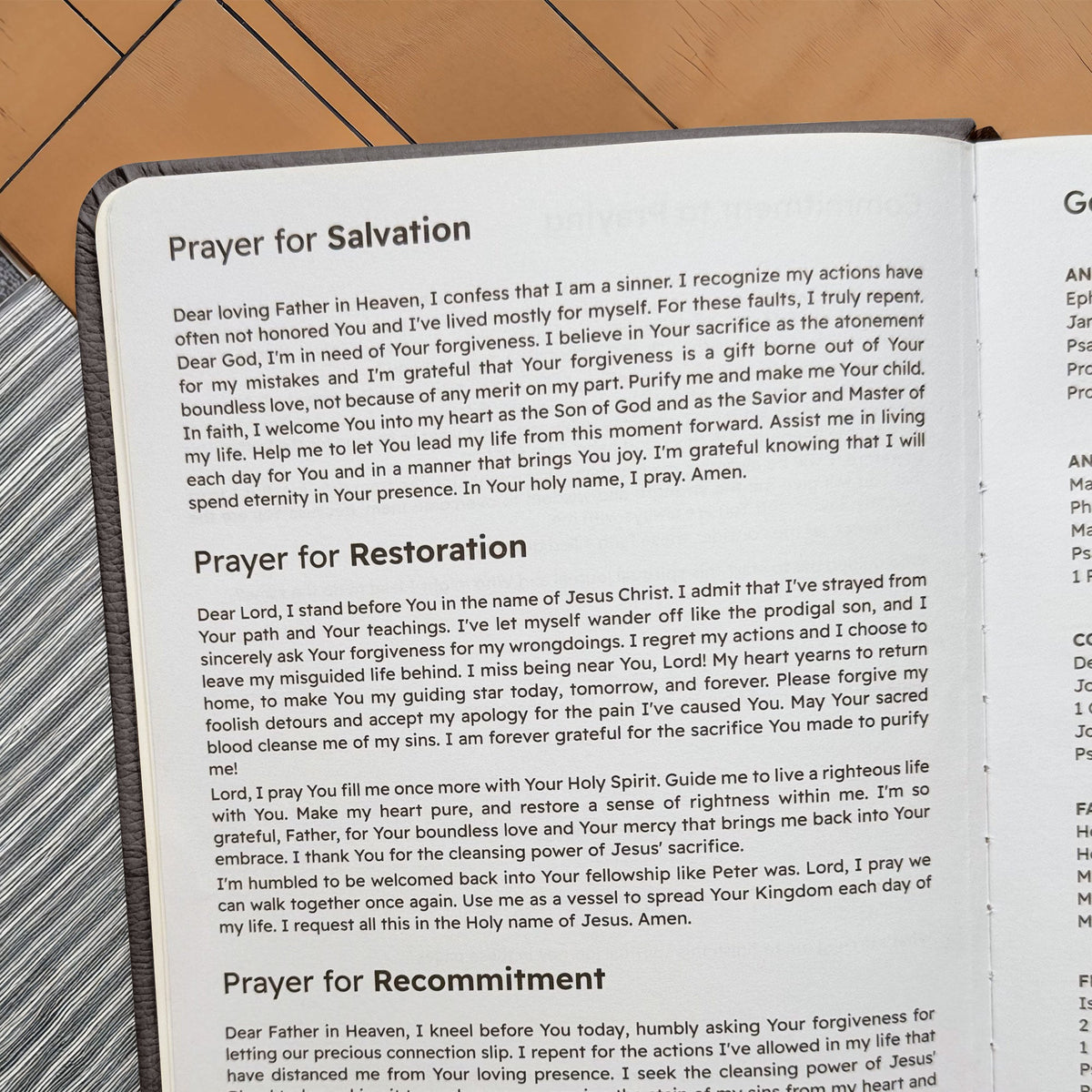 Righteous - 1 Timothy 6:11 Leather Prayer Journal