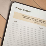 Righteous - 1 Timothy 6:11 Leather Prayer Journal