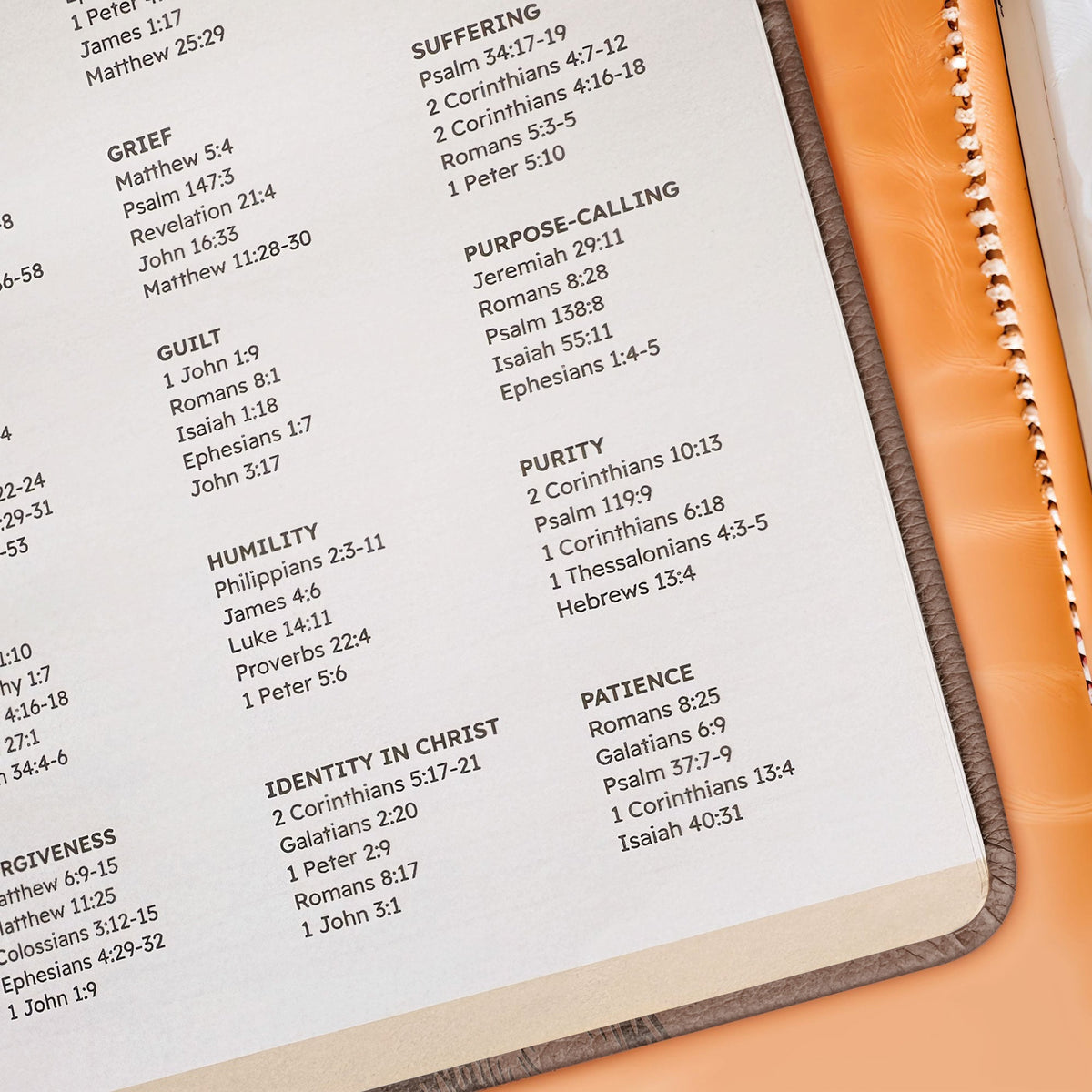 Faithful - 1 Timothy 6:11 Leather Prayer Journal
