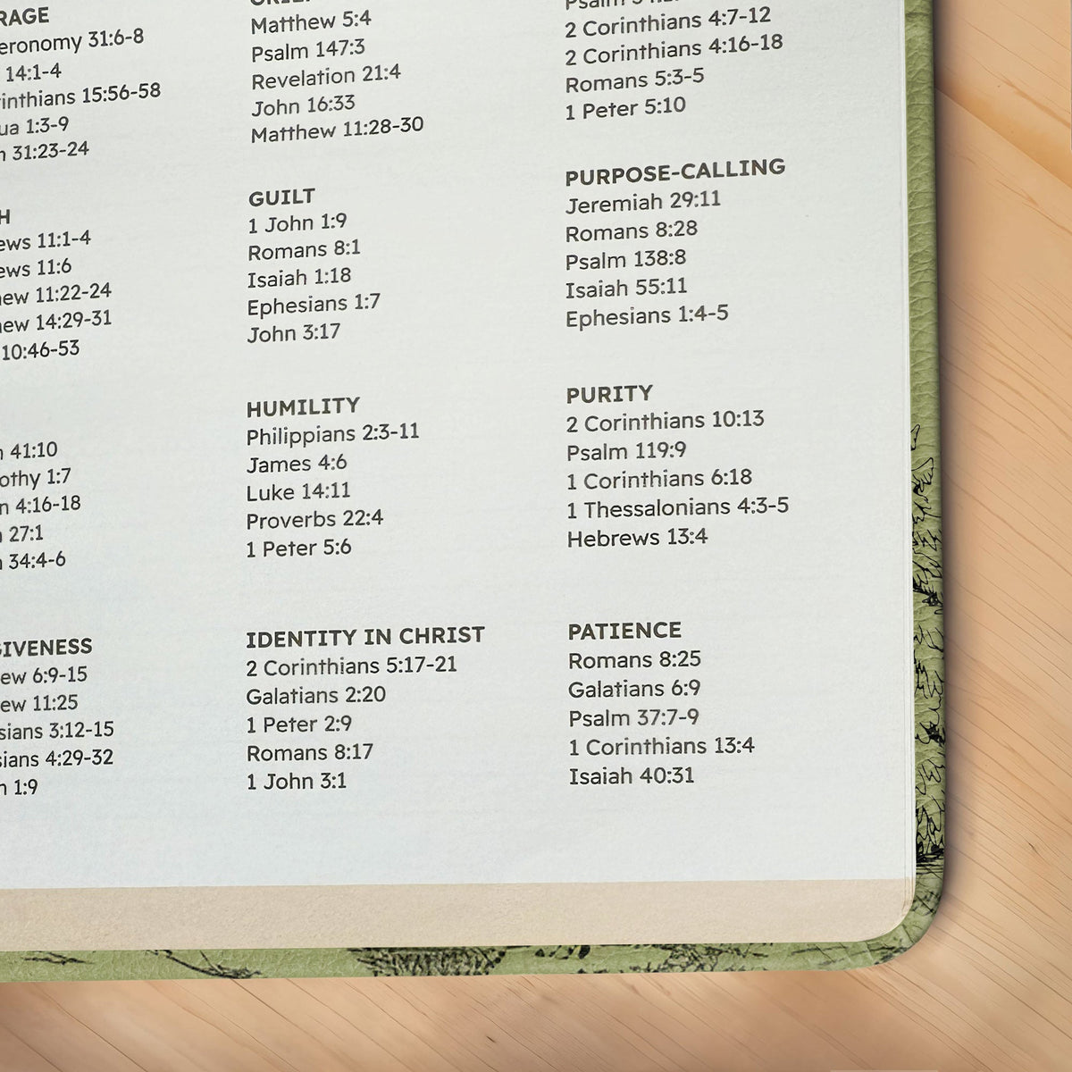 Soar - 1 Timothy 6:11 Leather Prayer Journal