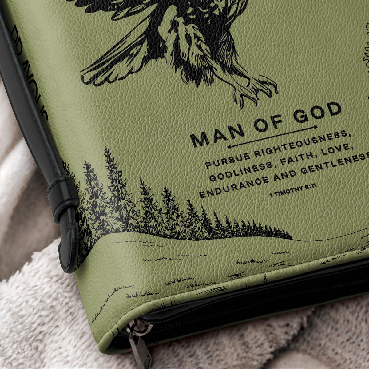 Soar - 1 Timothy 6:11 Bible Cover