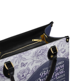 Blessing - Numbers 6:24-26 Leather Handbag