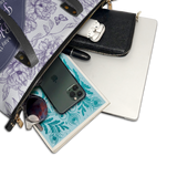 "Blessing" - Numbers 6:24-26 Leather Tote Bag