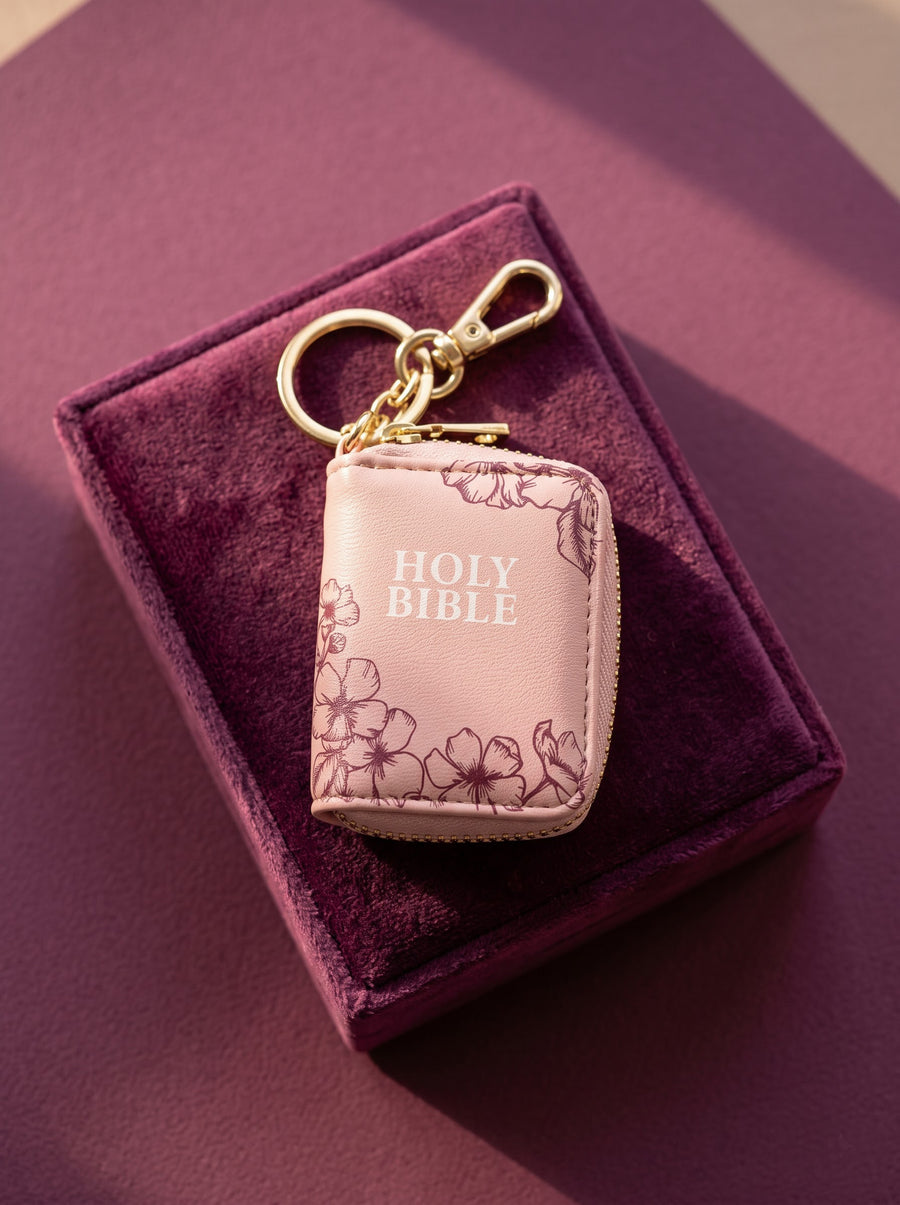 Mini "Holy Bible" Coin Purse Charm