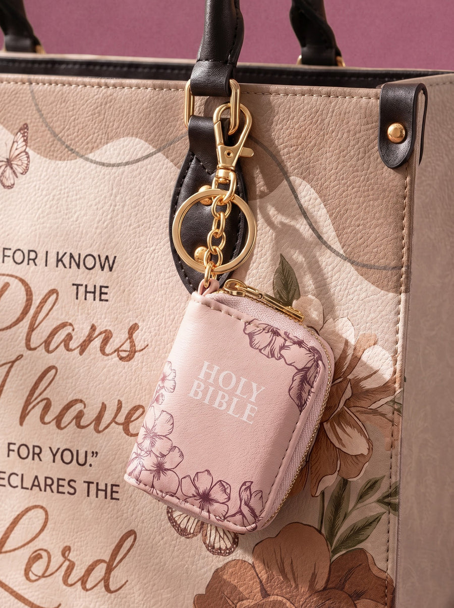 Mini "Holy Bible" Coin Purse Charm