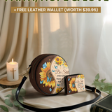 Presence - Psalm 46:10 Circle Crossbody Bag Deal