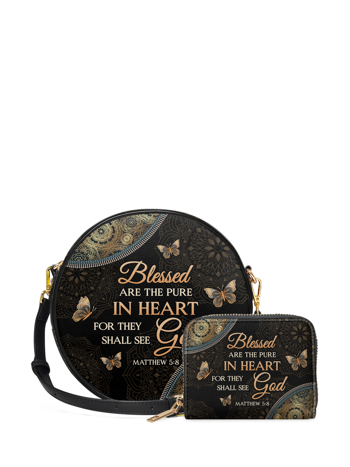 Pure - Matthew 5:8 Circle Crossbody Bag Deal