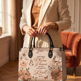 Purpose - Jeremiah 29:11 Deluxe Leather Handbag Pre-order