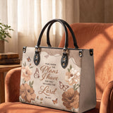 Purpose - Jeremiah 29:11 Deluxe Leather Handbag Pre-order