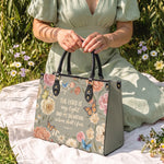 Radiance - Psalm 27:1 Deluxe Leather Handbag Pre-order