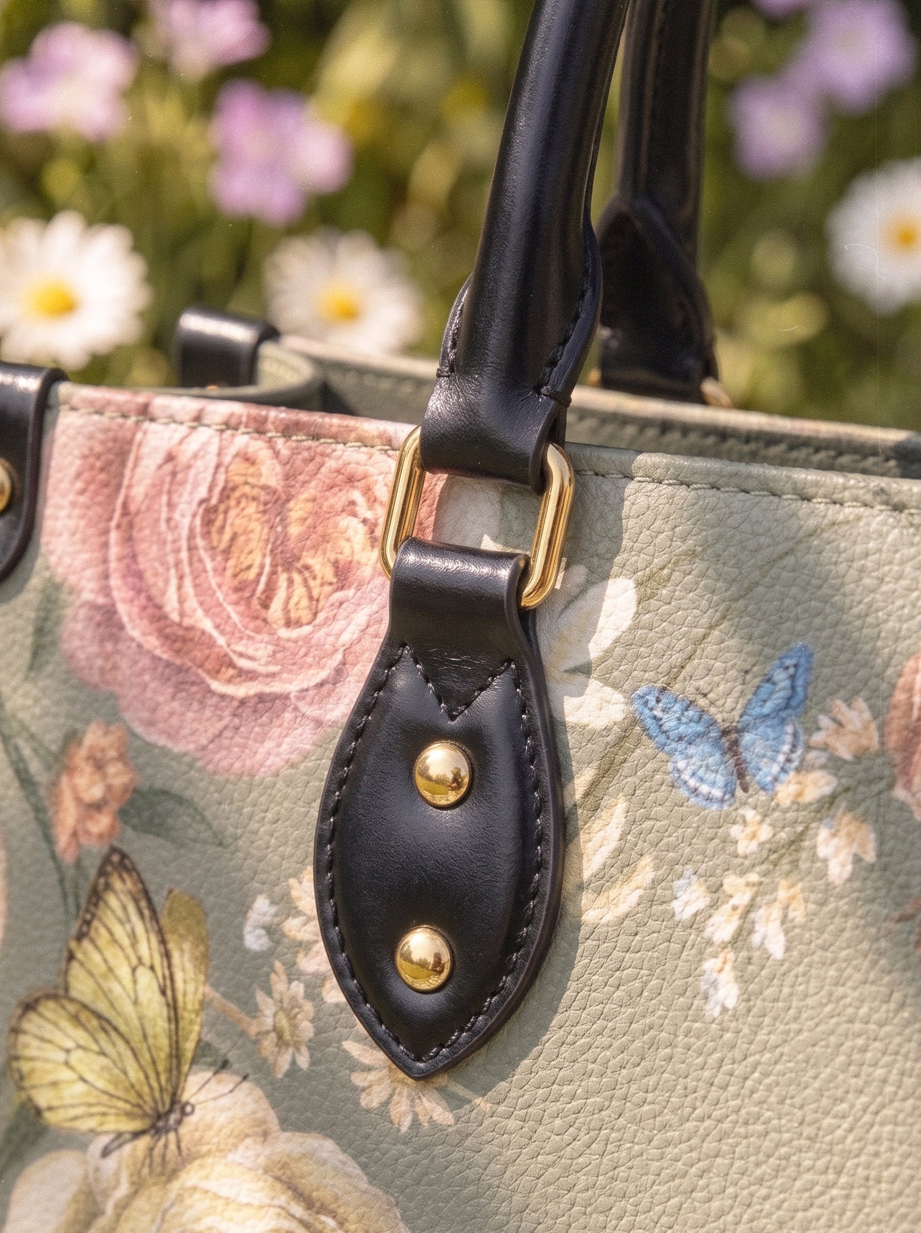 Radiance - Psalm 27:1 Deluxe Leather Handbag Pre-order