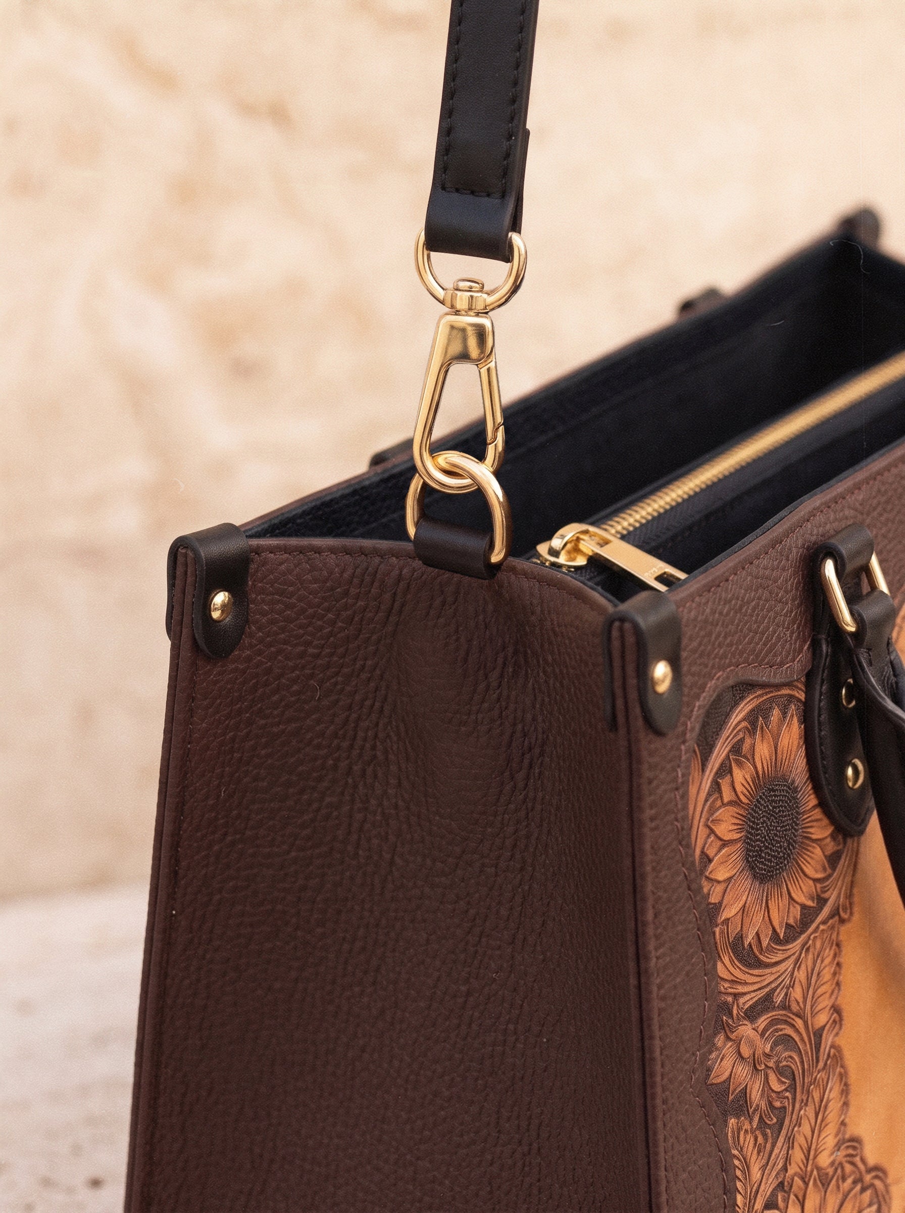 Refuge - Psalm 46:10 Deluxe Leather Handbag Pre-order