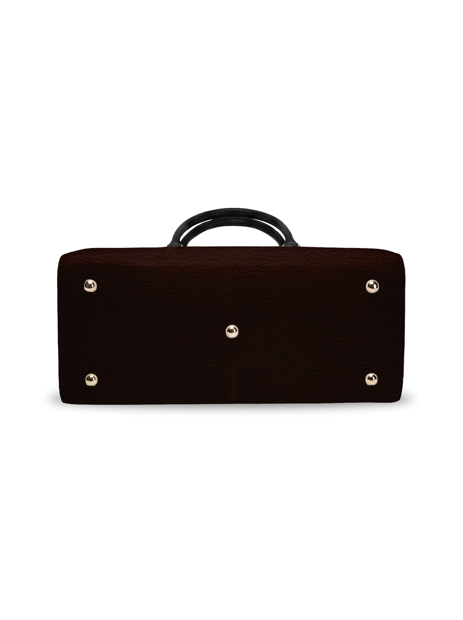 Refuge - Psalm 46:10 Deluxe Leather Handbag Pre-order