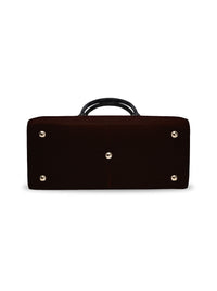 Refuge - Psalm 46:10 Deluxe Leather Handbag