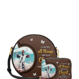 Rise - Philippians 4:13 Circle Crossbody Bag Deal