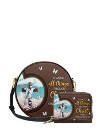 Rise - Philippians 4:13 Circle Crossbody Bag Deal