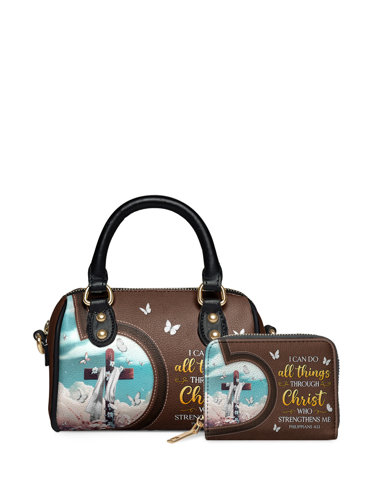 Rise - Philippians 4:13 Mini Satchel Deal