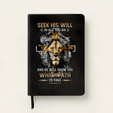Pathway - Proverbs 3:6 Leather Prayer Journal