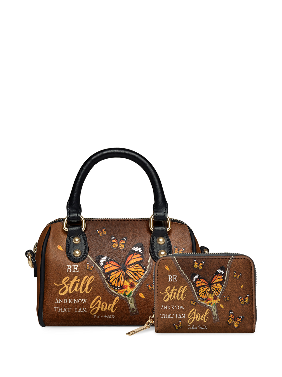 Serene - Psalm 46:10 Mini Satchel Deal