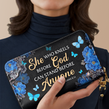 Anchor - Romans 8:31 Leather Wallet Deal