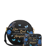 Anchor - Romans 8:31 Circle Crossbody Bag Deal