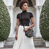 "Anchor" - Romans 8:31 Circle Crossbody Bag