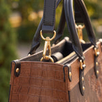 Solace - Psalm 46:10 Deluxe Leather Handbag Pre-order