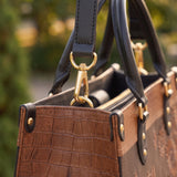Solace - Psalm 46:10 Deluxe Leather Handbag Pre-order
