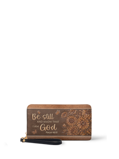 Solace - Psalm 46:10 Wallet Pre-order