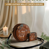 Stillness - Psalm 46:10 Circle Crossbody Bag Deal