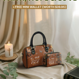 Stillness - Psalm 46:10 Mini Satchel Deal