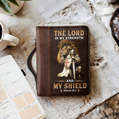 Shield - Psalm 28:7 Bible Cover