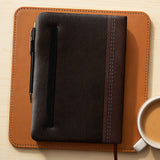 Shield - Psalm 28:7 Leather Prayer Journal