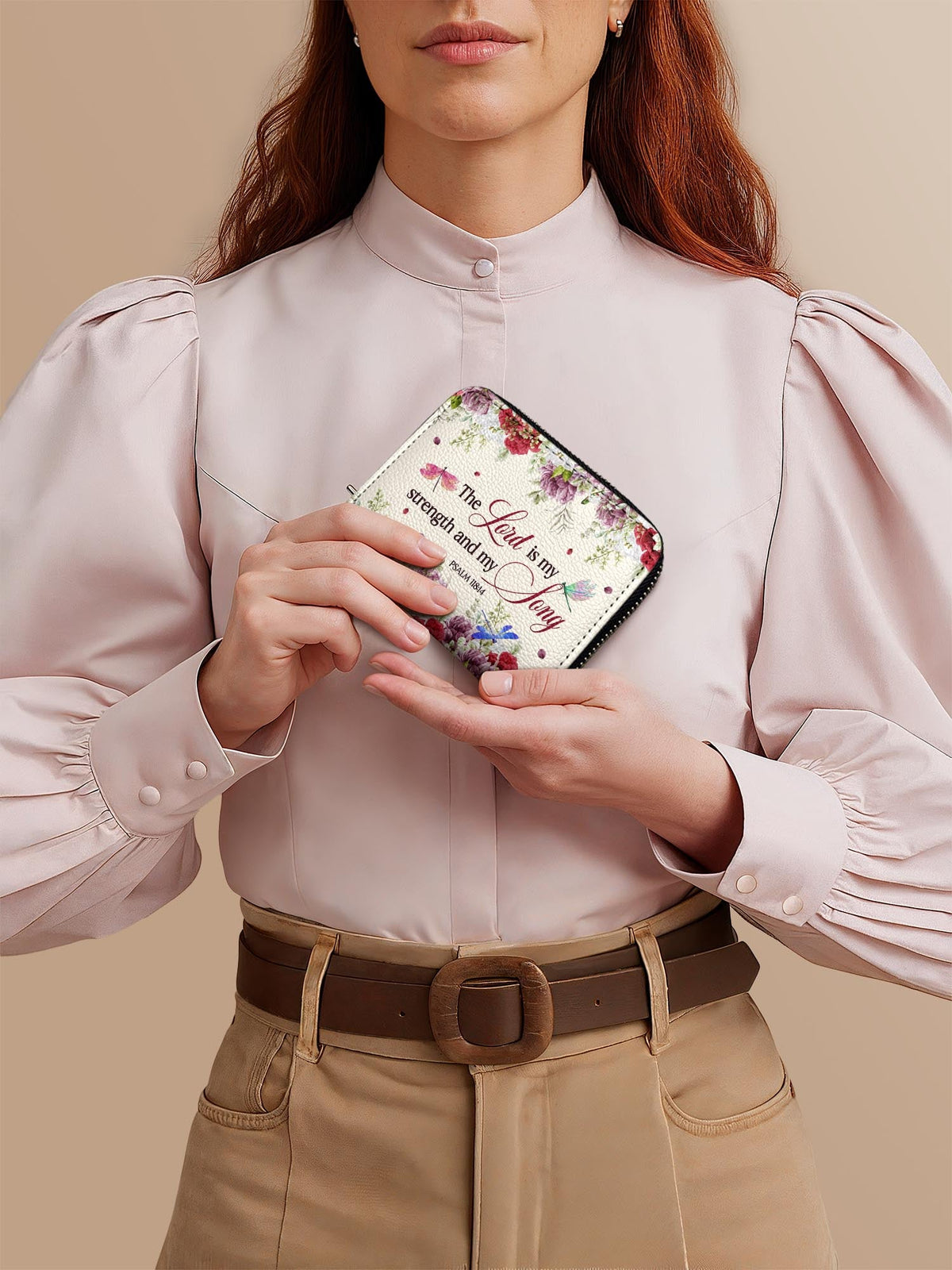 Melody - Psalm 118:14 Mini Wallet