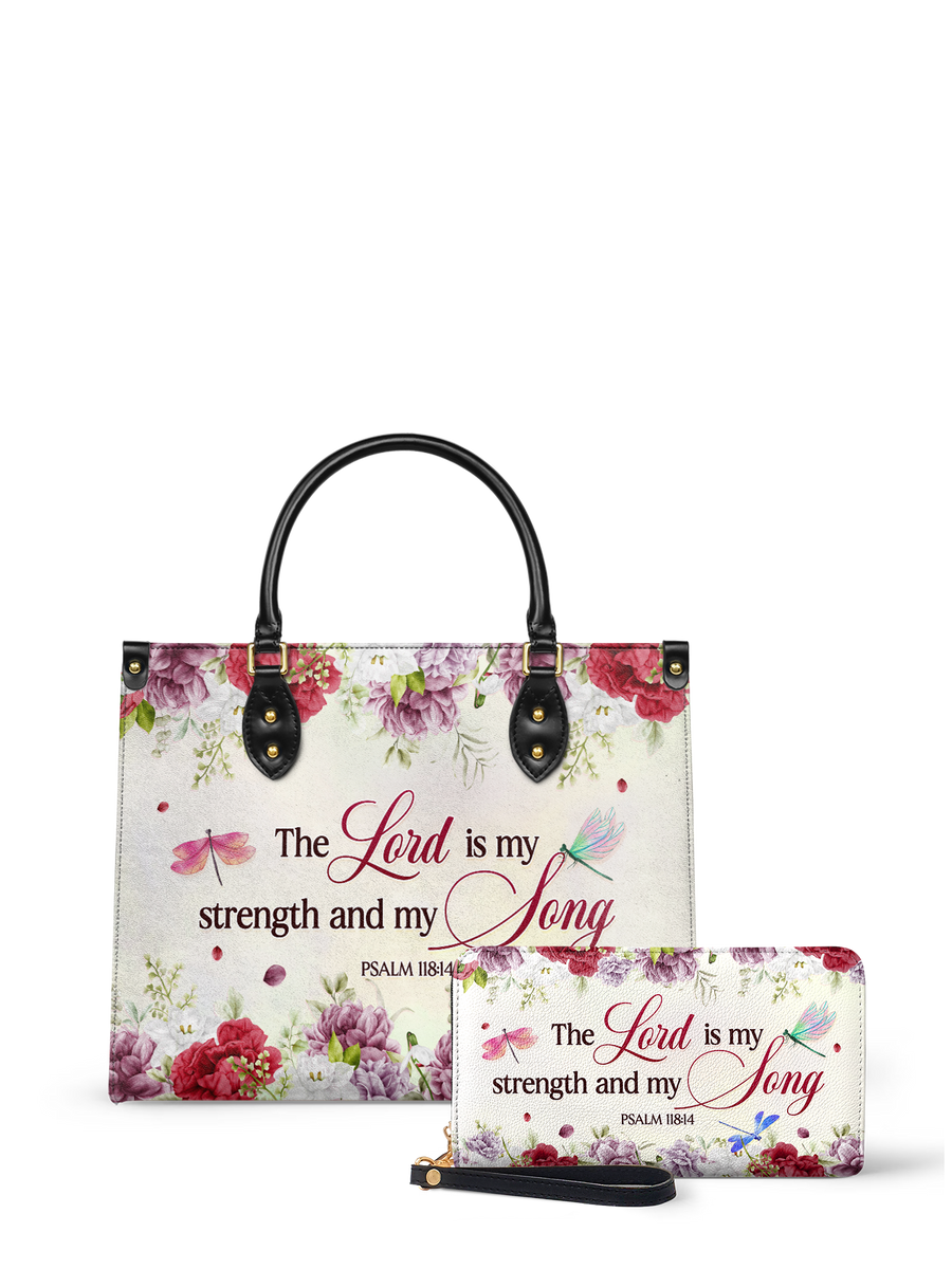 Melody - Psalm 118:14 Leather Handbag Deal