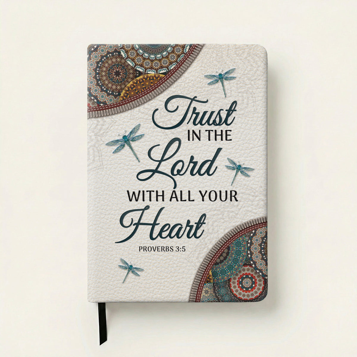 Devoted - Proverbs 3:5 Leather Prayer Journal