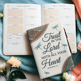 Devoted - Proverbs 3:5 Leather Prayer Journal
