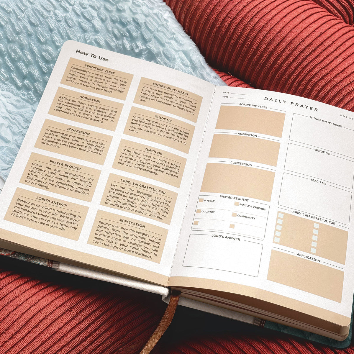 Devoted - Proverbs 3:5 Leather Prayer Journal