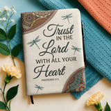 Devoted - Proverbs 3:5 Leather Prayer Journal