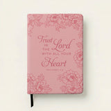 Assured - Proverbs 3:5 Leather Prayer Journal